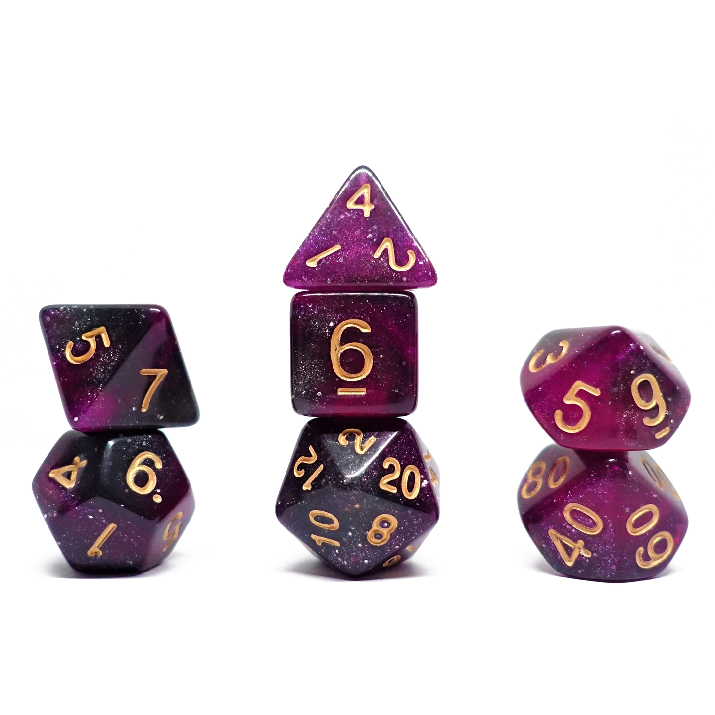 The XL Galaxy Dice Bundle - Dungeons and Dice