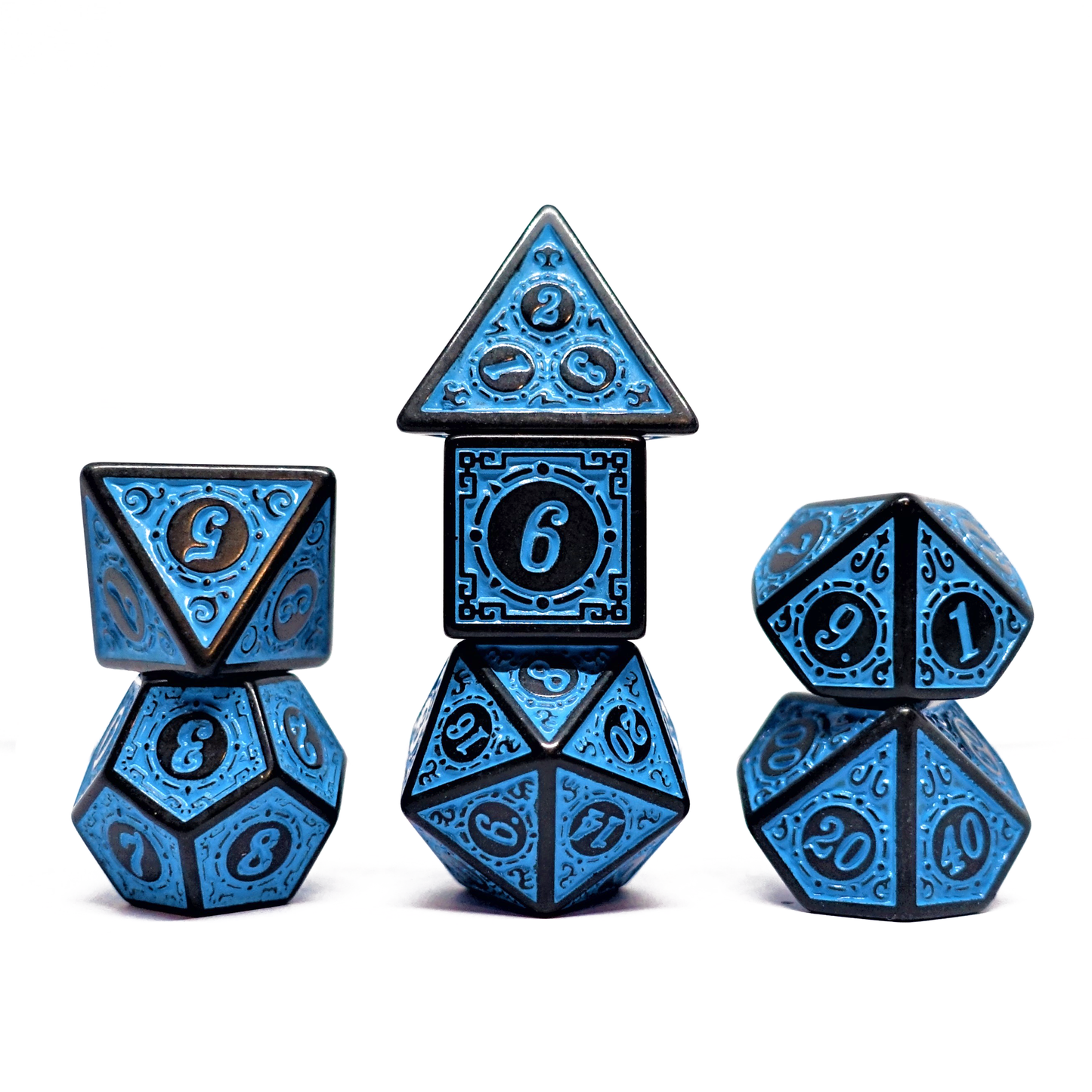 Blue Warlock Sigil - Dungeons and Dice