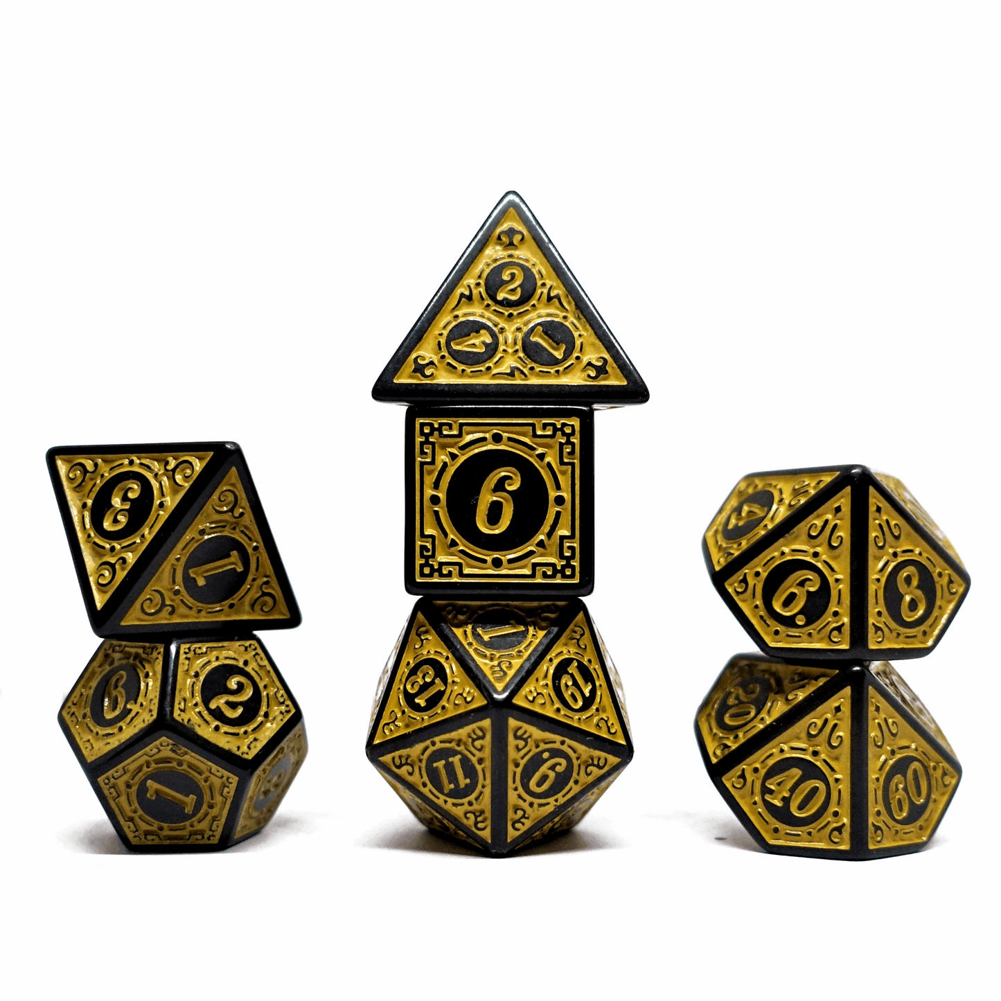 Gold Warlock Sigil - Dungeons and Dice