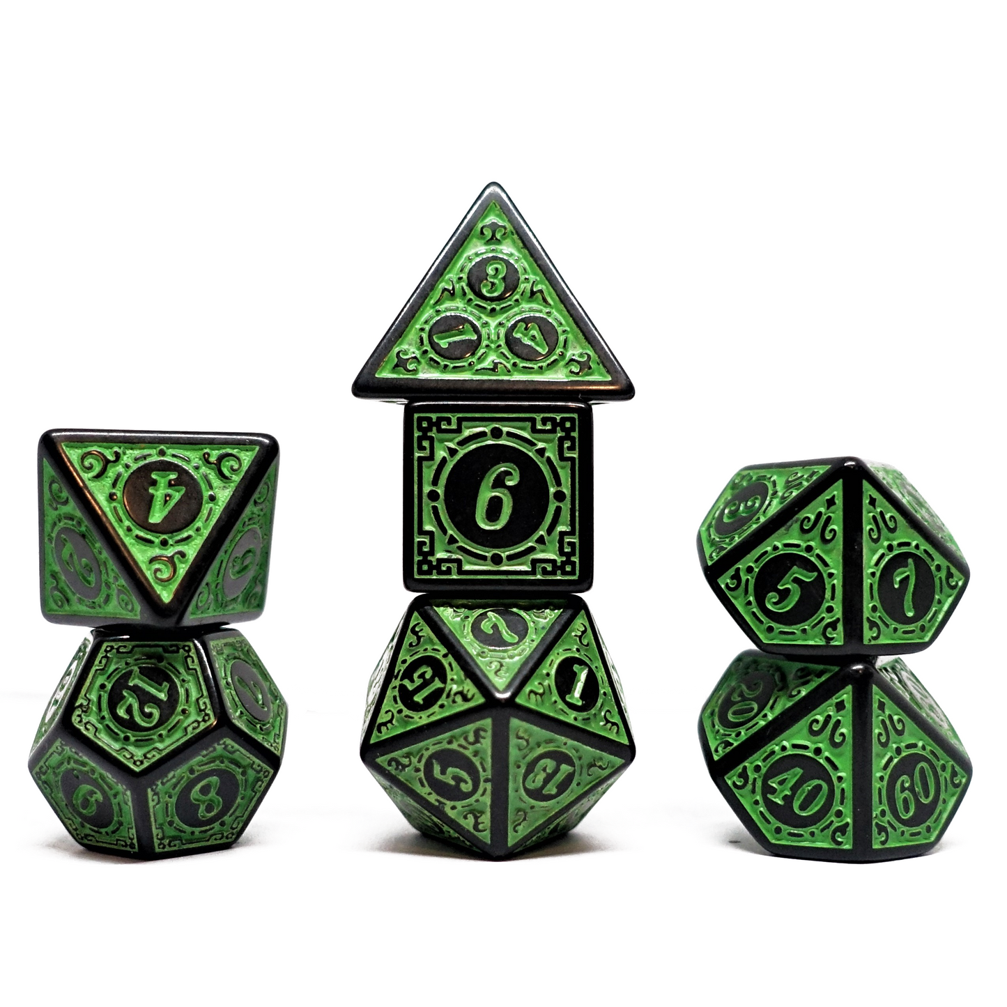 Green Warlock Sigil - Dungeons and Dice