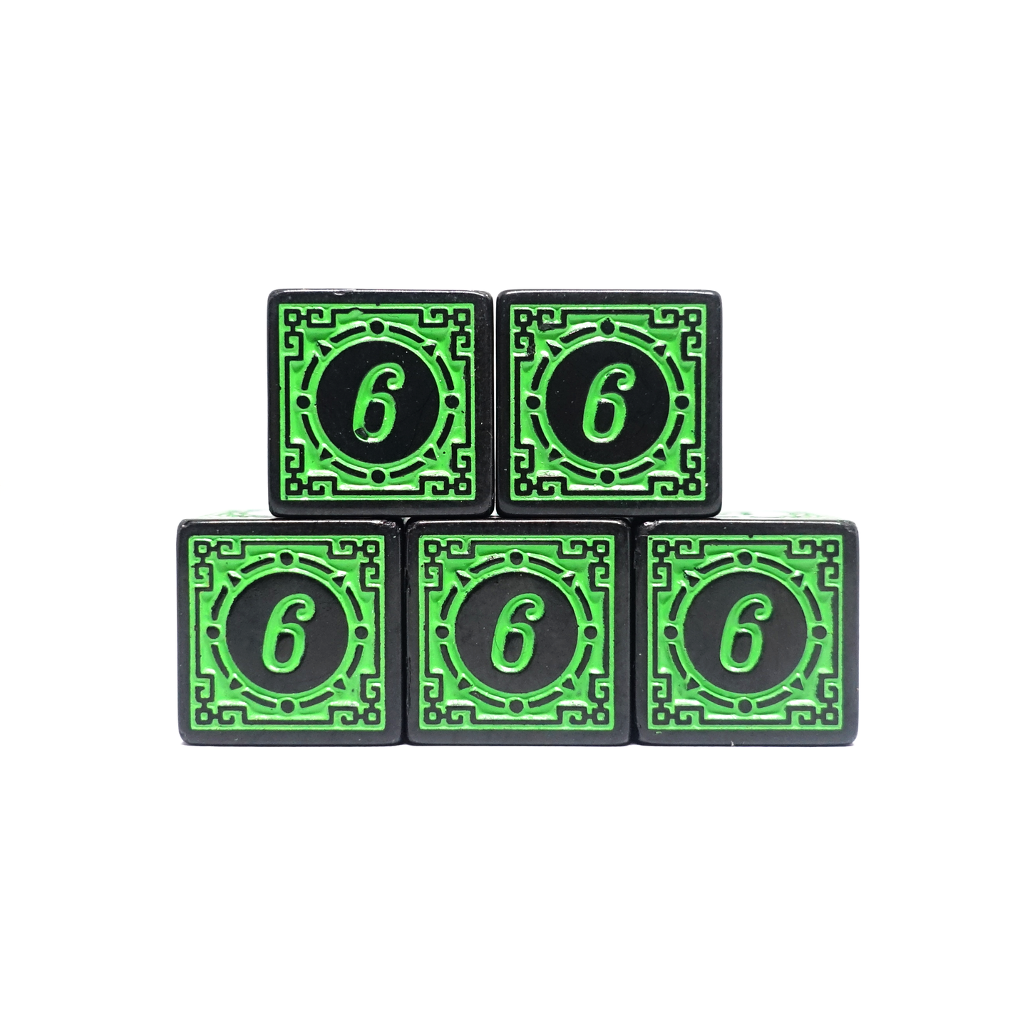 Green Arcane Glyphs - Dungeons and Dice