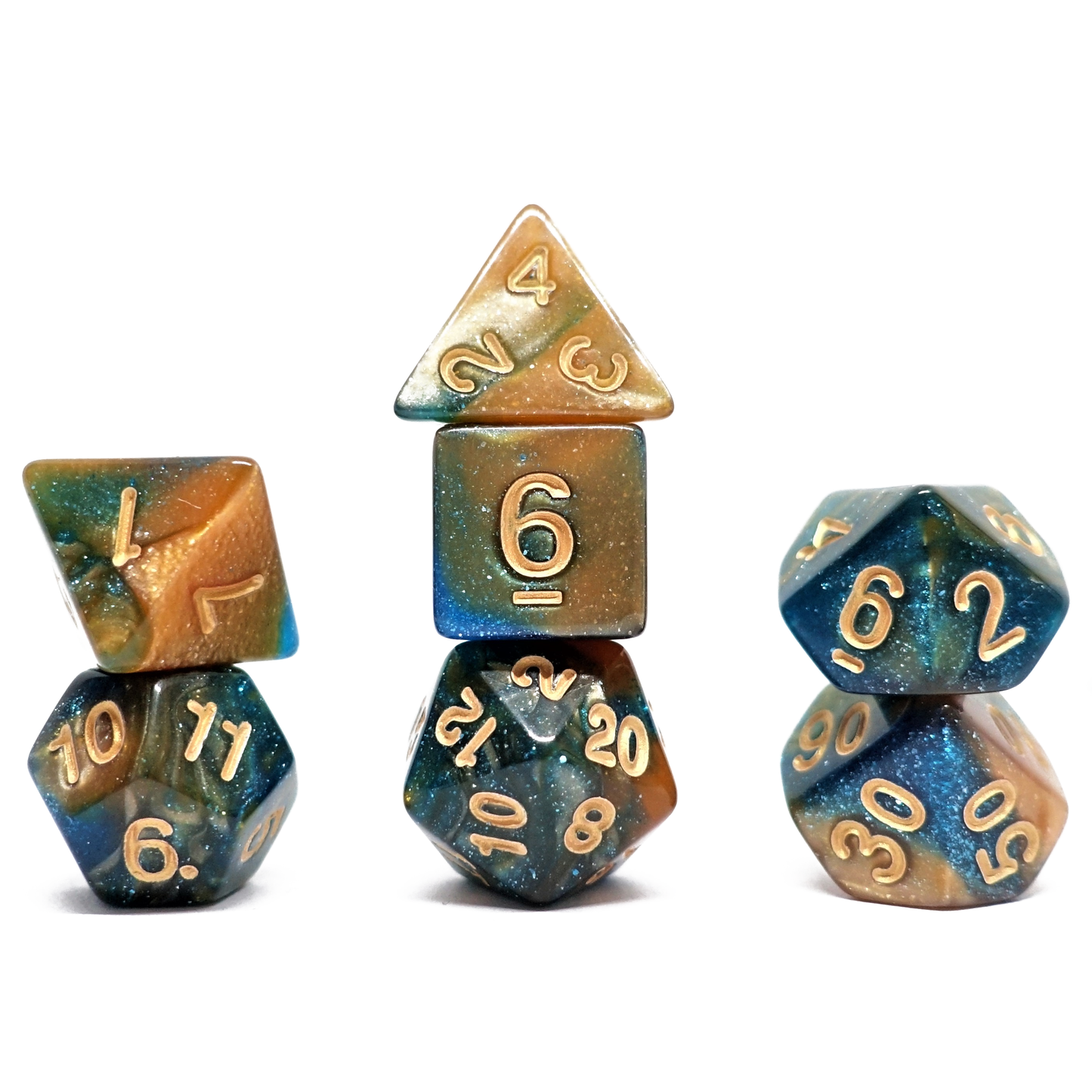The XL Galaxy Dice Bundle - Dungeons and Dice