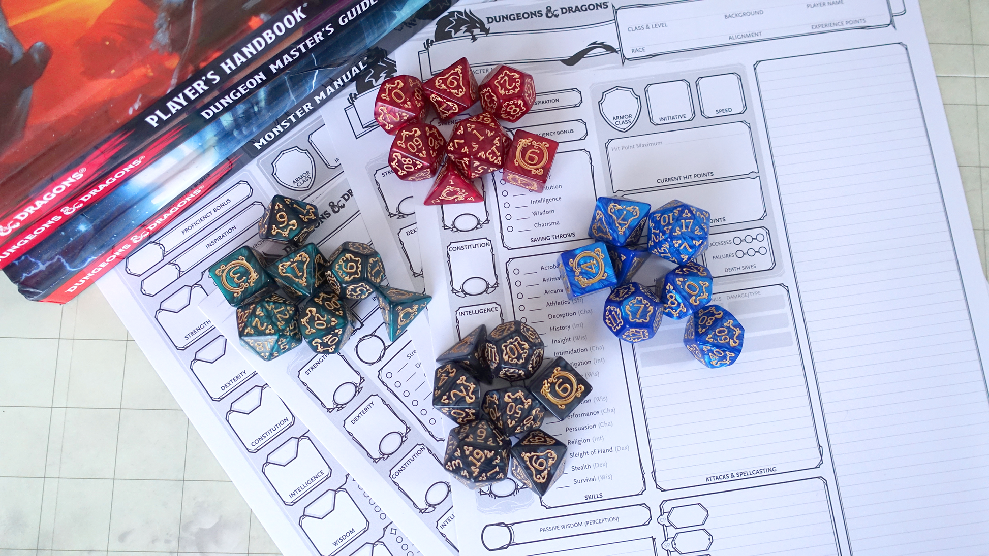 The Dragon Dice Bundle – 4 Dice Sets for £22! - Dungeons and Dice