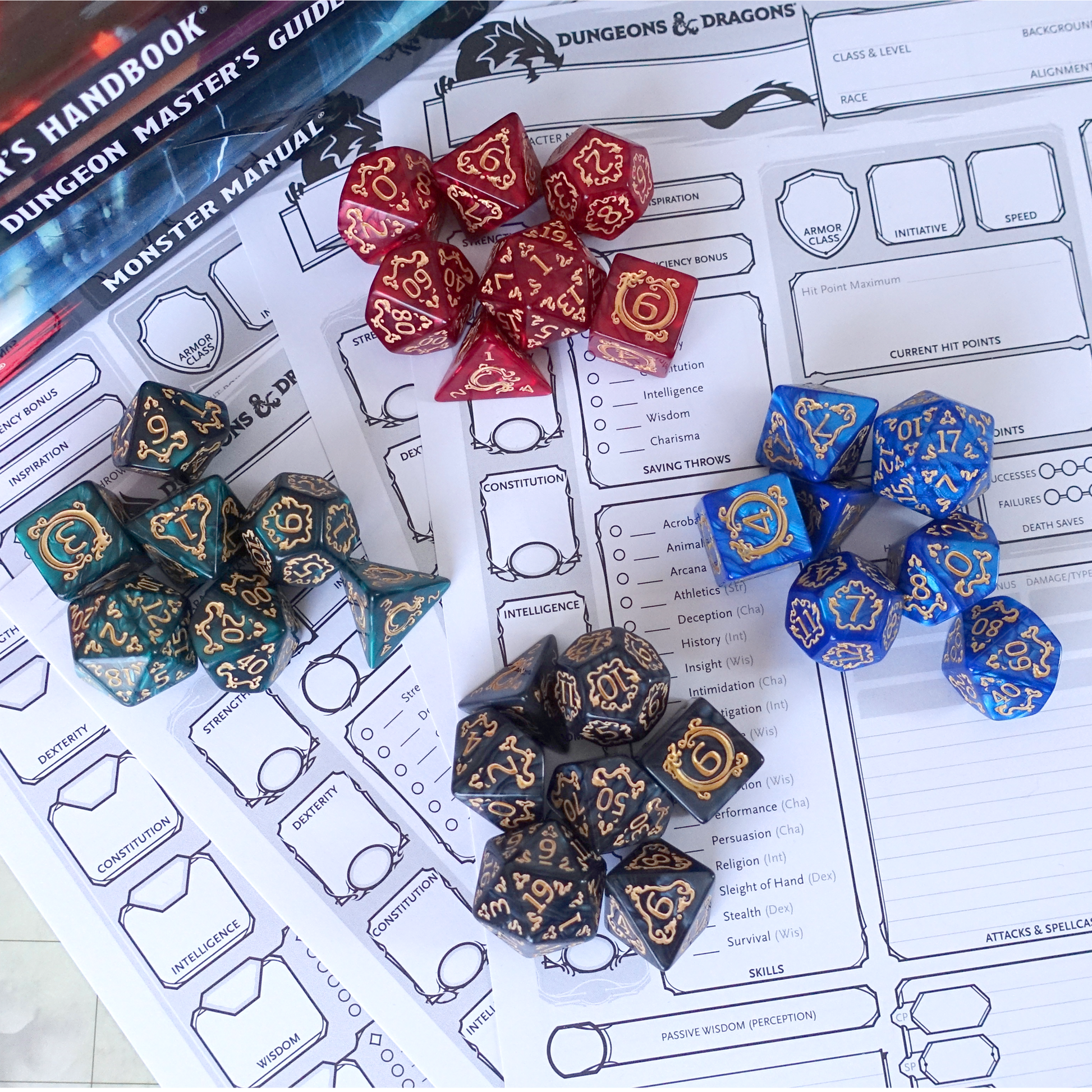 The Dragon Dice Bundle – 4 Dice Sets for £22! - Dungeons and Dice