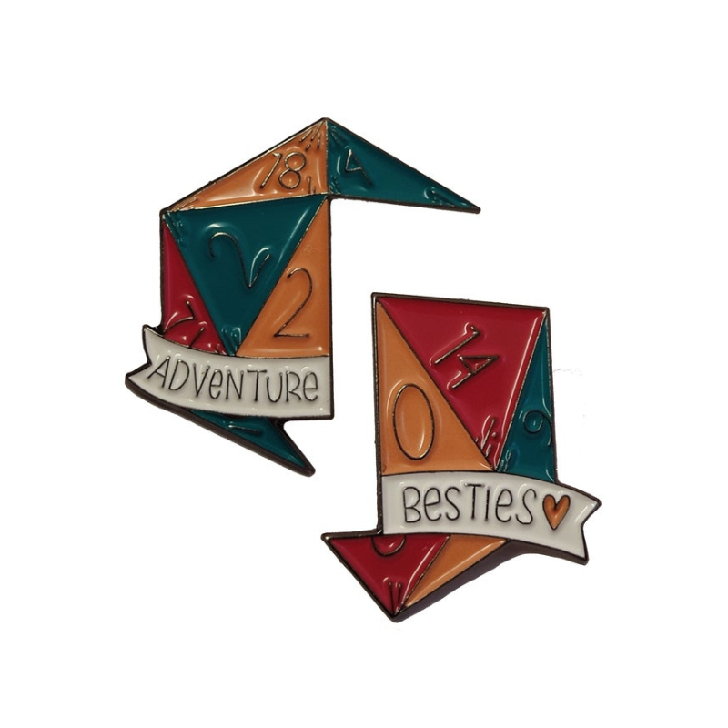 adventure besties badge for dungeons and dragons